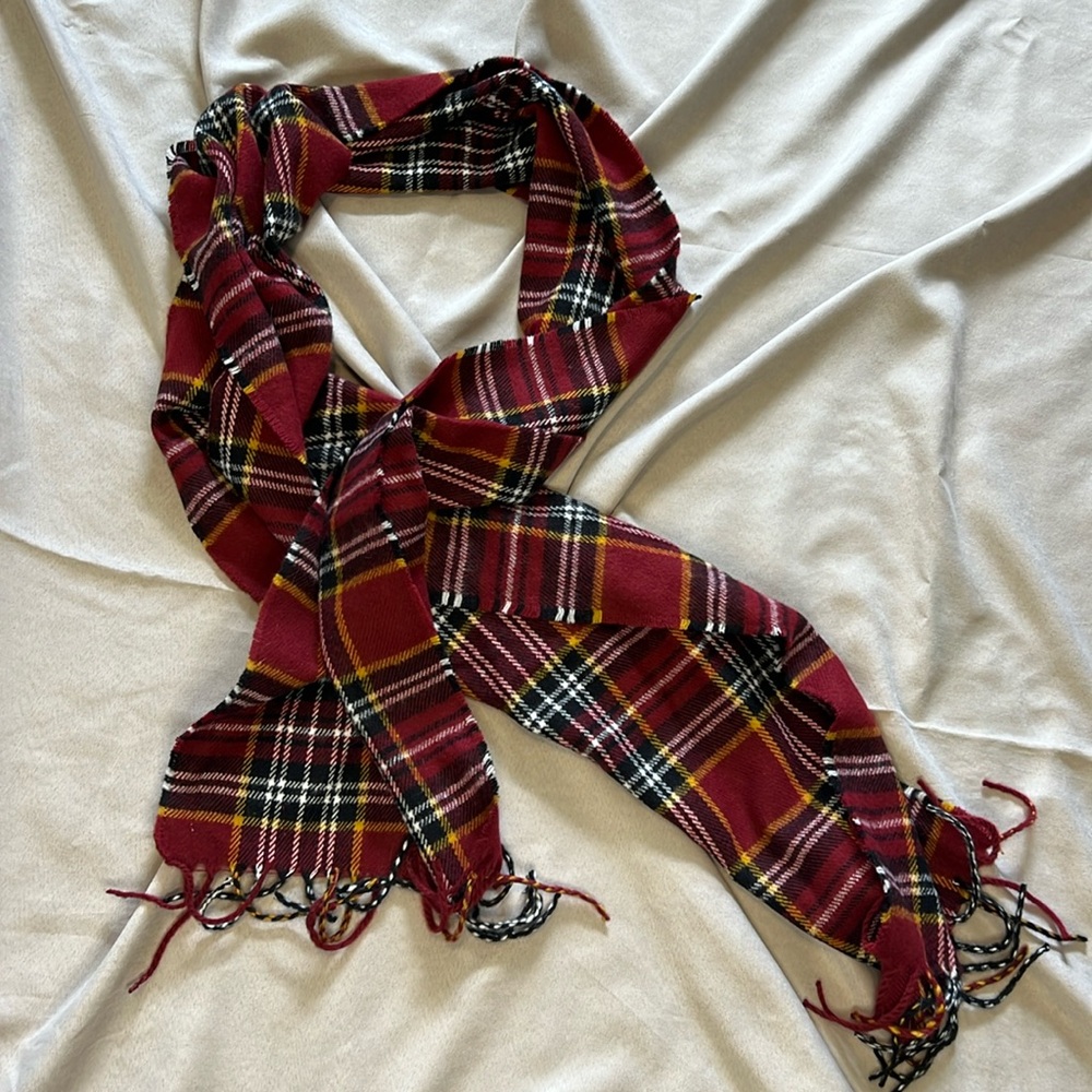 Plaid scarf